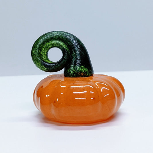 Mini Glass Pumpkin