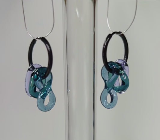 Charmy Borosilicate Glass Earrings